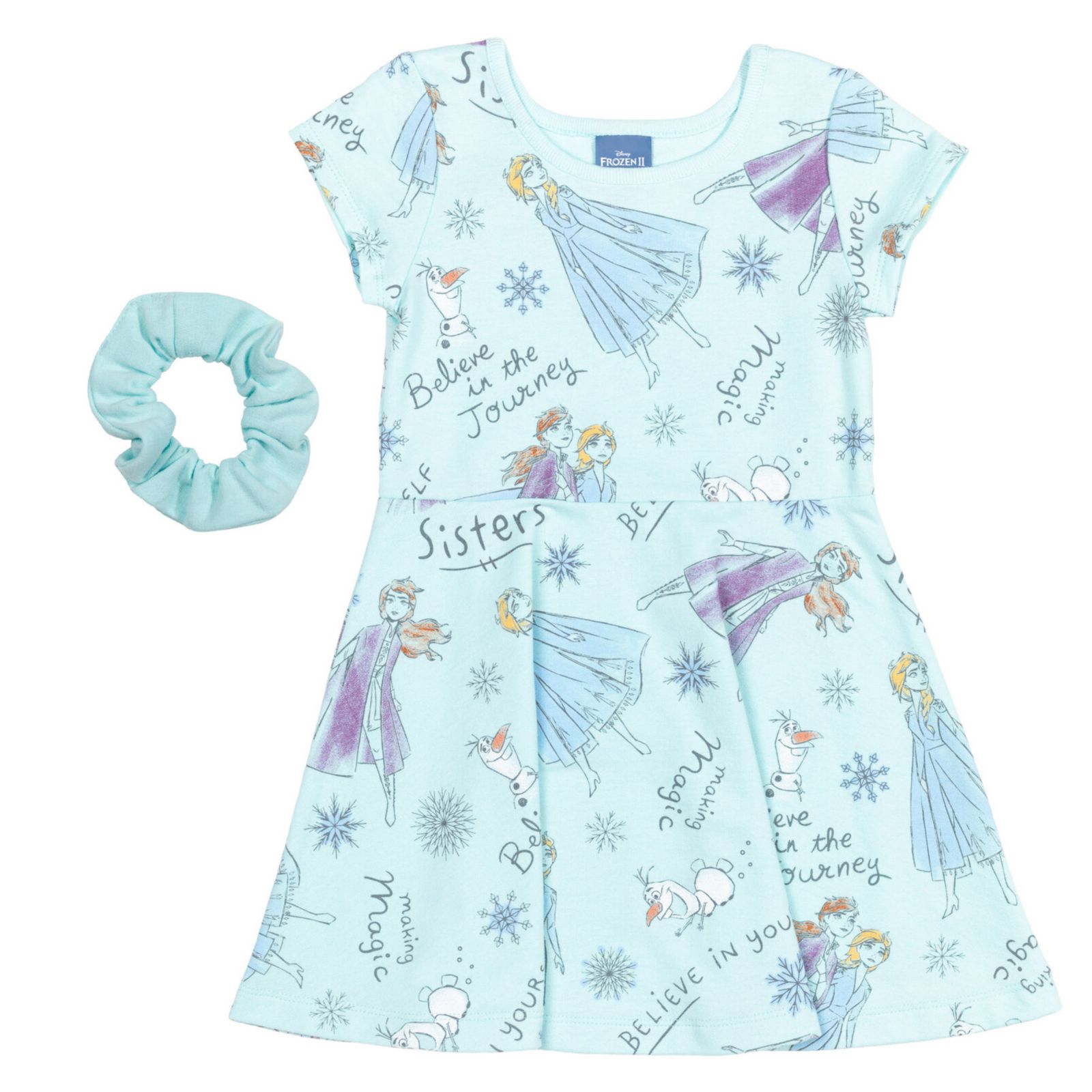 Детское платье Skater от Disney Princess Minnie Mouse Moana Mulan The Mermaid Cinderella