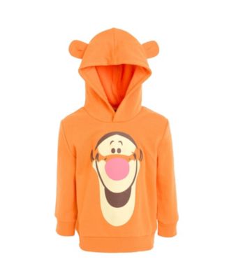 Мужской флисовый худи Winnie the Pooh с принтом Микки Маус