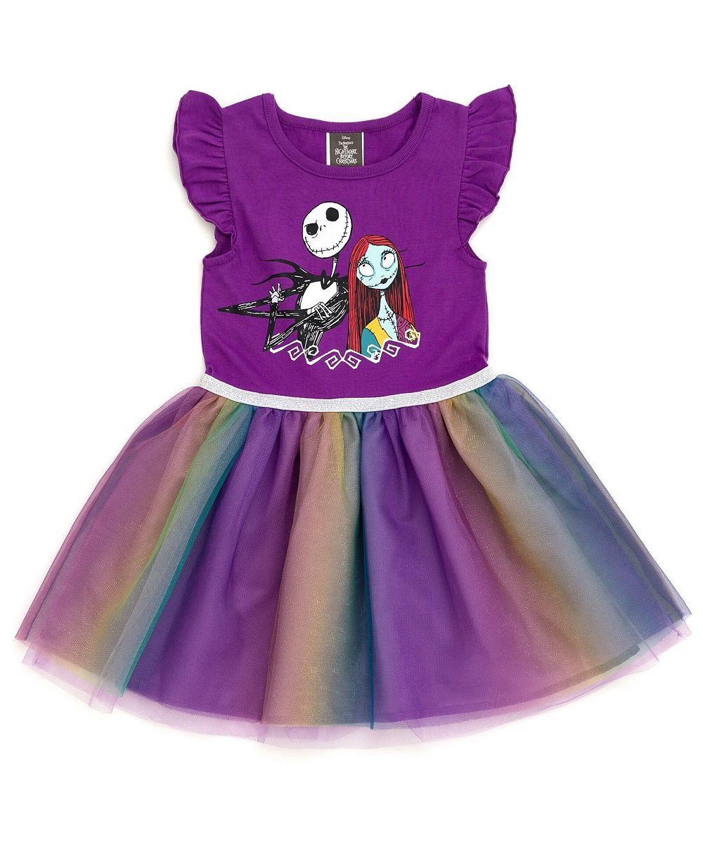 Disney платье из тюля для девочек Raya and the Last Dragon Little Mermaid Frozen Nightmare Before Christmas от малышей до старших детей