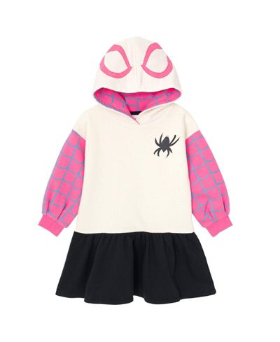 Детское платье Spider-Man Girls Spider-Gwen Ghost Spider Fleece Skater