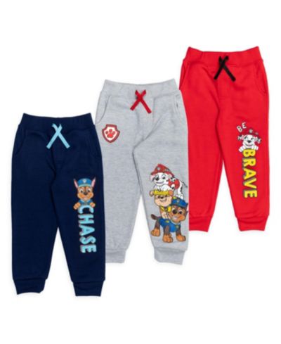 Брюки Paw Patrol Fleece для малышей, комплект из 3 шт., 2T - 7-8