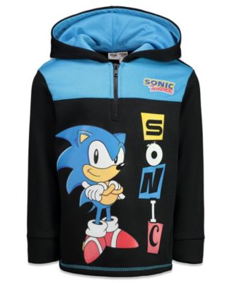 Худи Sega Big Boys Sonic the Hedgehog флисовое на молнии