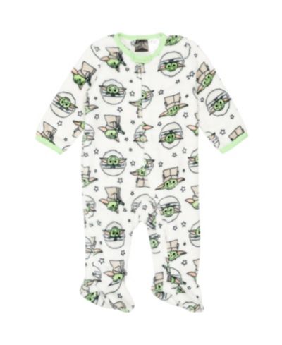 Star Wars Детский комбинезон The Mandalorian Zip Up Sleep N' Play для новорожденных