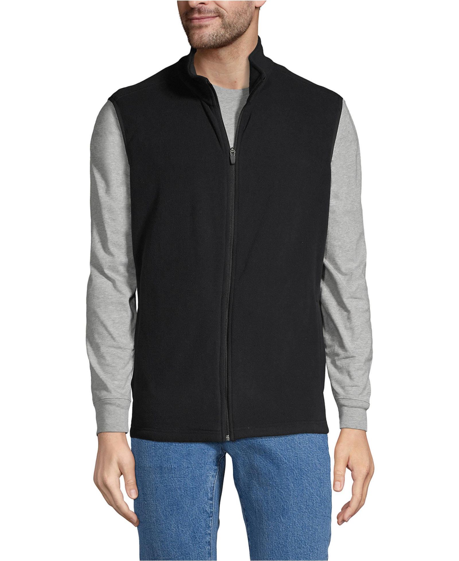 Жилет Lands' End Men's Thermacheck 100 Fleece