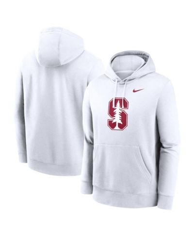 Мужское худи Nike Stanford Cardinal Primetime Evergreen Club Fleece с накидкой