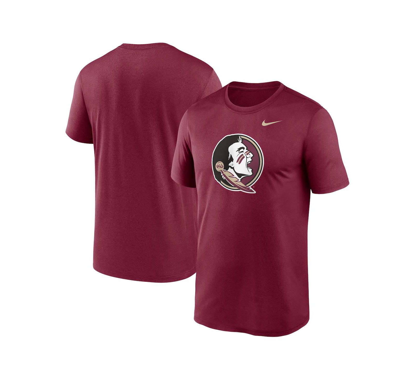 Nike Men's Garnet Florida State Seminoles Primetime Legend Logo T-Shirt