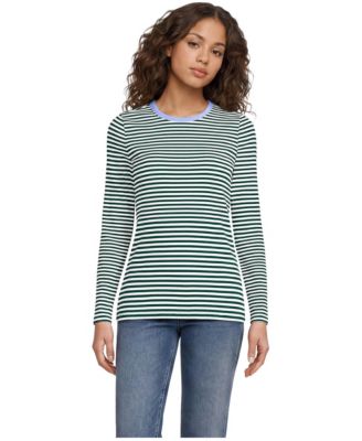 Pine/ivory stripe