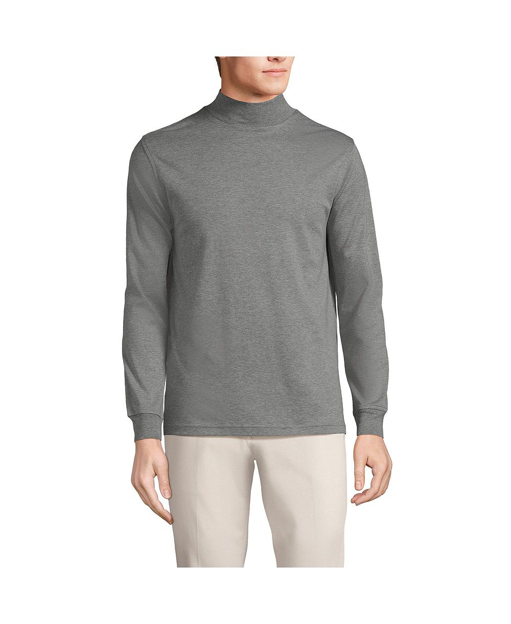 Водолазка Lands' End Big & Tall Cotton Supima