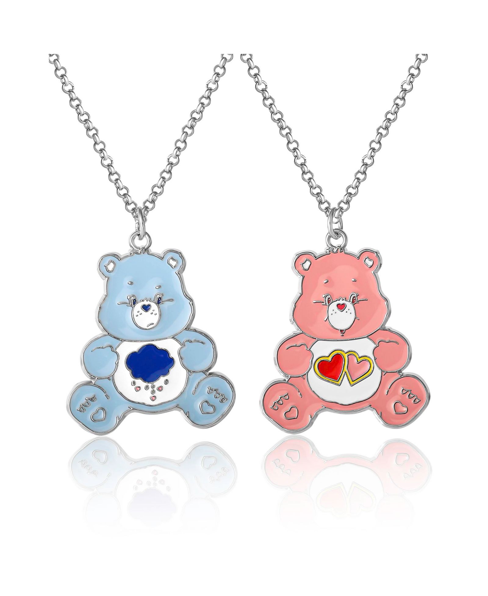 Care Bears набор из двух подвесок Grumpy Bear & Love A Lot Bear BFF