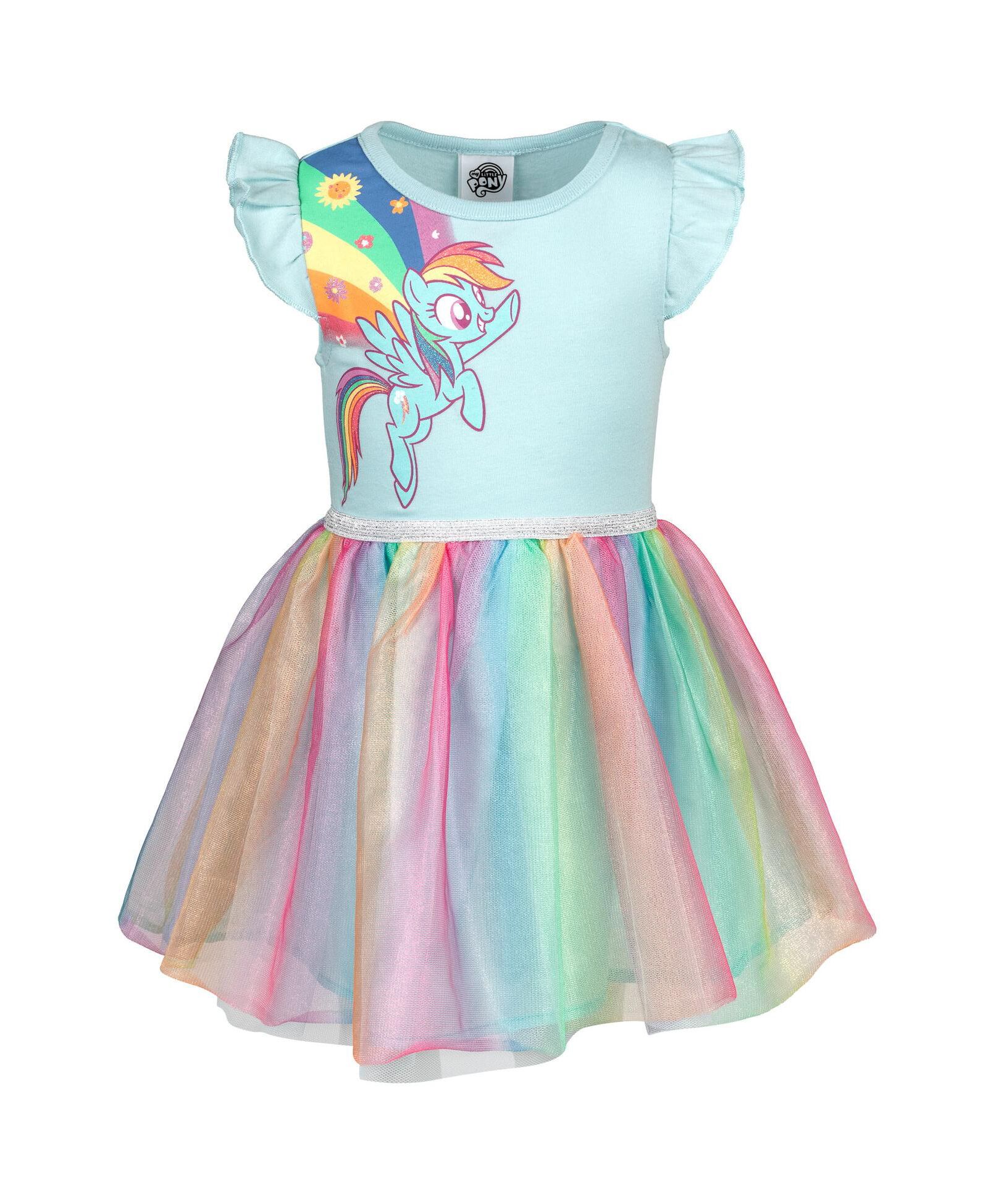 Детское платье My Little Pony Pinkie Pie Rainbow Dash