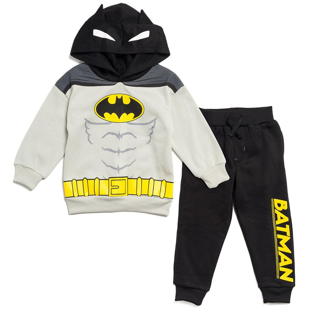 Justice League Toddler Boys ( 2T-5T) Fleece Pullover Hoodie and Pants Outfit Set