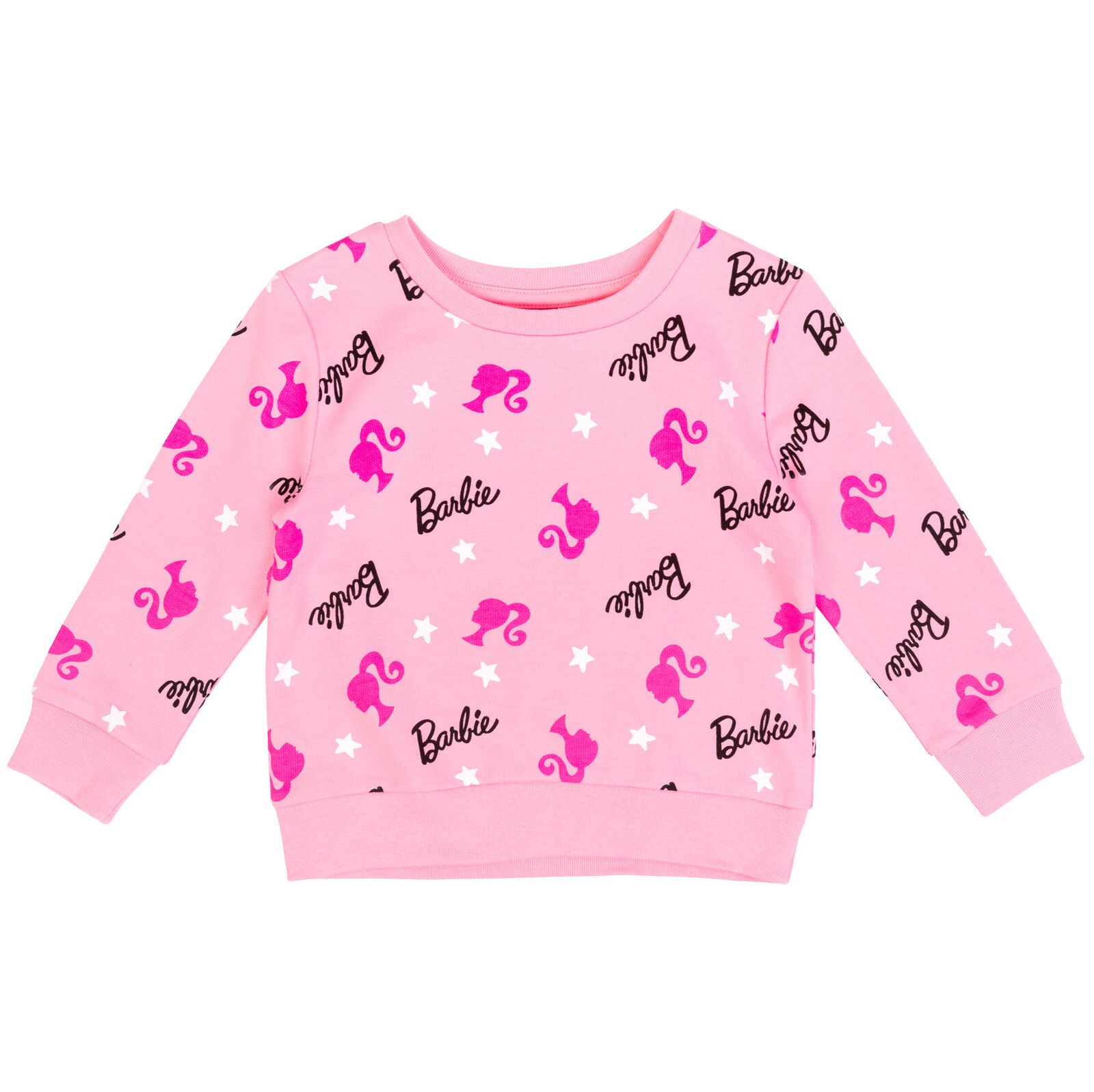 Barbie Girls French Terry Pullover Sweatshirt