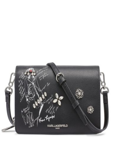 KARL LAGERFELD PARIS Сумка через плечо Lourdes Crossbody
