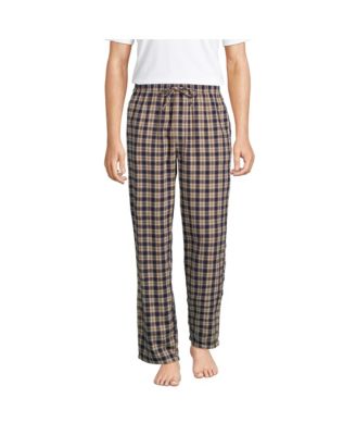 Lands' End Big & Tall Flannel Pajama Pants