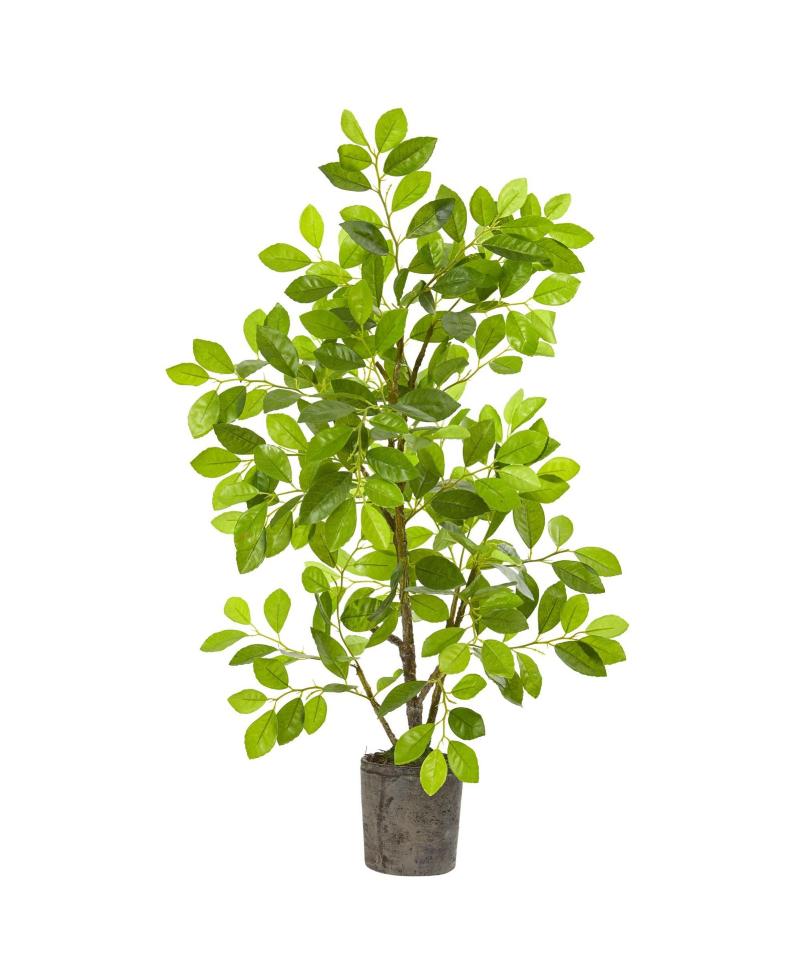 Slickblue искусственное дерево Ficus в кашпо