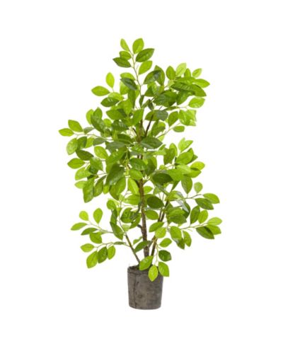 Slickblue искусственное дерево Ficus в кашпо