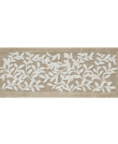 Madison Park Serene хлопковый стеганый коврик для ванной, 24" x 60"