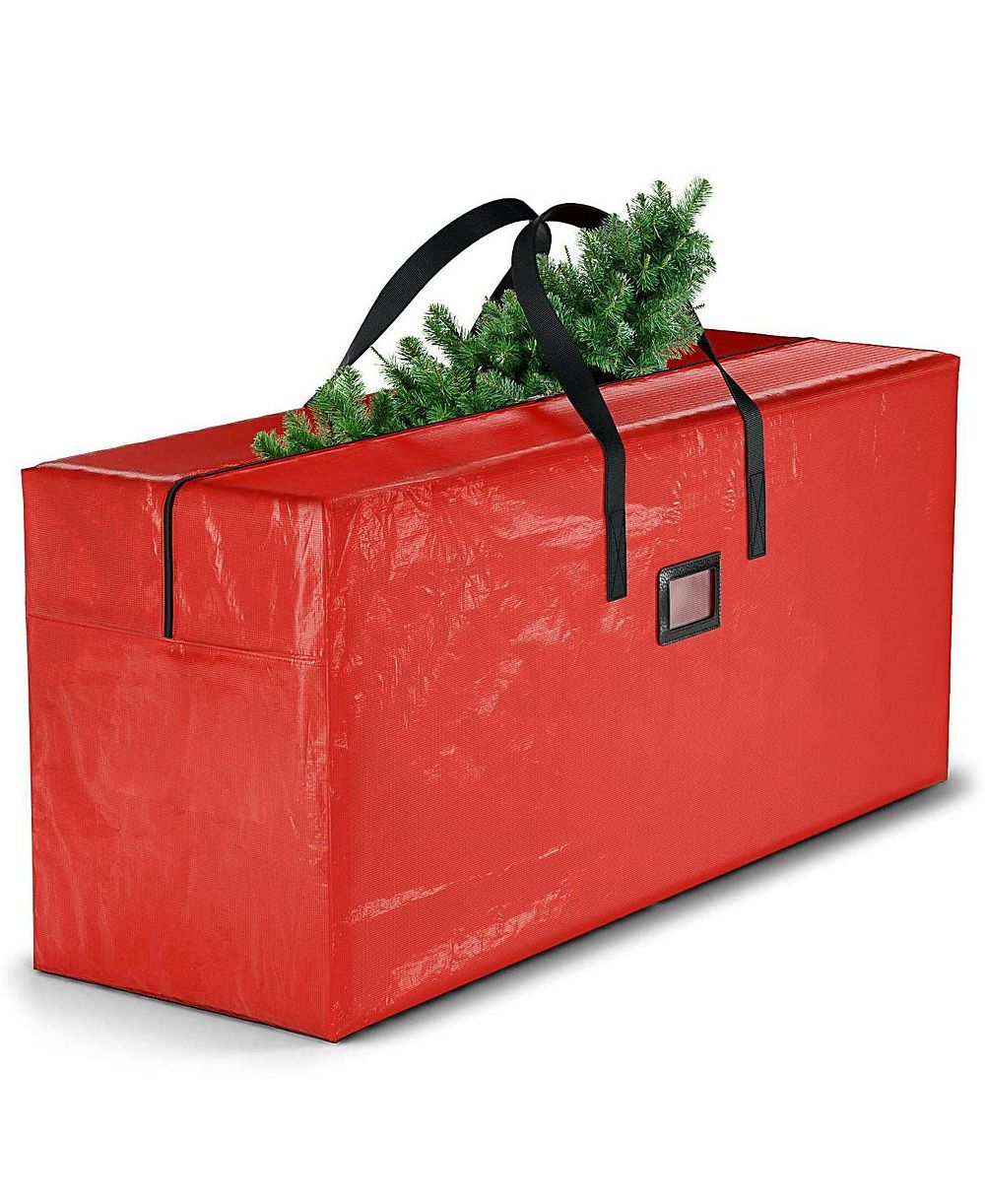 Cowin Christmas Tree Storage Bag Zippered with Carry Handles Fit Tree 65"x15"x30"