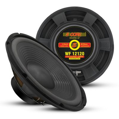 Автомобильный сабвуфер 5 Core 12 Inch 1200W Peak Pro Audio 4Ohm