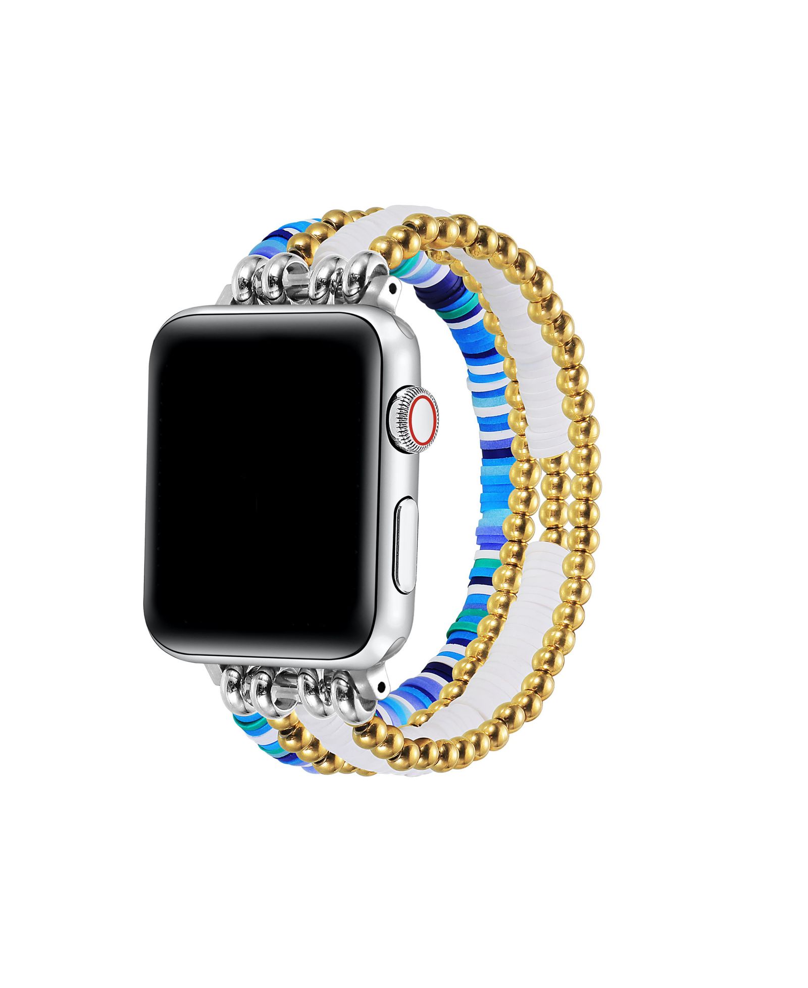 Posh Tech Ремешок Bestie Beaded для Apple Watch, подходит для всех моделей Apple Watch