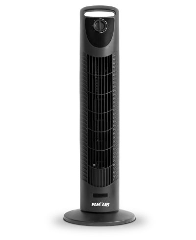 Напольный вентилятор FanFair 30" с осцилляцией 110°, 45 Watts - White