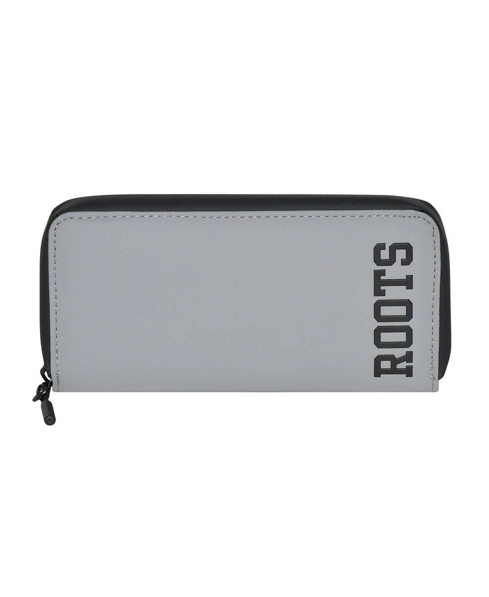 Roots Men's SLIM ZIPPER ROUND WALLET