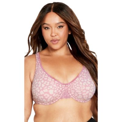 Бюстгальтер Avenue Plus Size Smooth Caress Print