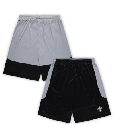 Fanatics Men's Black New Orleans Saints Big & Tall Team Logo Shorts