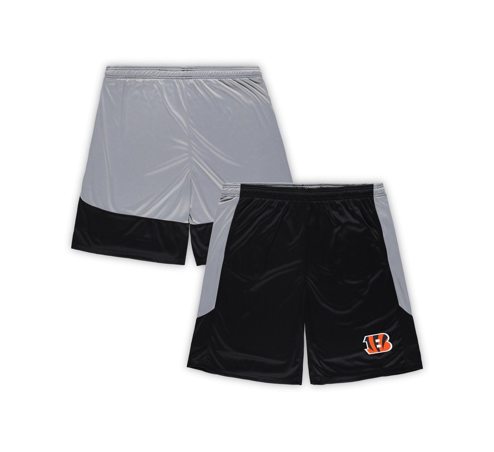 Fanatics Men's Black Cincinnati Bengals Big & Tall Team Logo Shorts