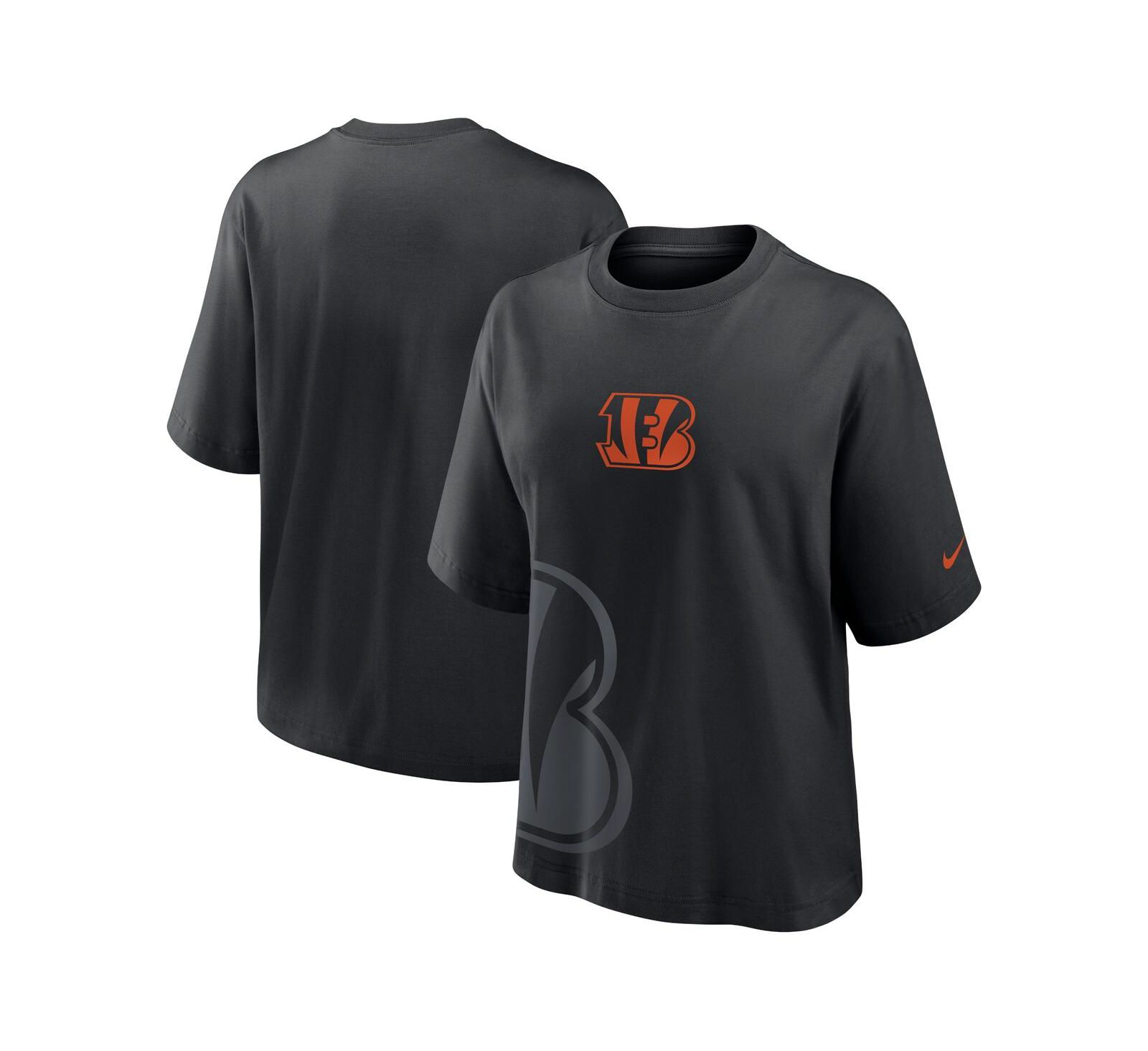 Nike Women's Black Cincinnati Bengals Boxy T-Shirt