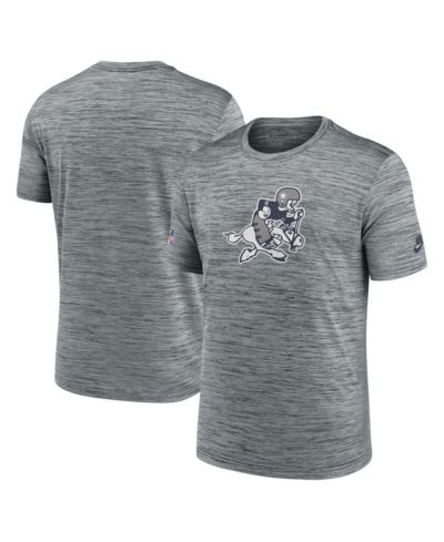 Футболка Nike Dallas Cowboys 2024 Sideline Velocity Vintage для мужчин в цвете Gray