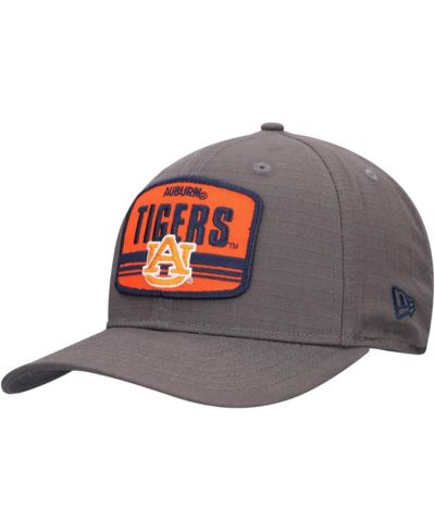 Мужская кепка New Era Charcoal Auburn Tigers Team Elevated 9SEVENTY Adjustable