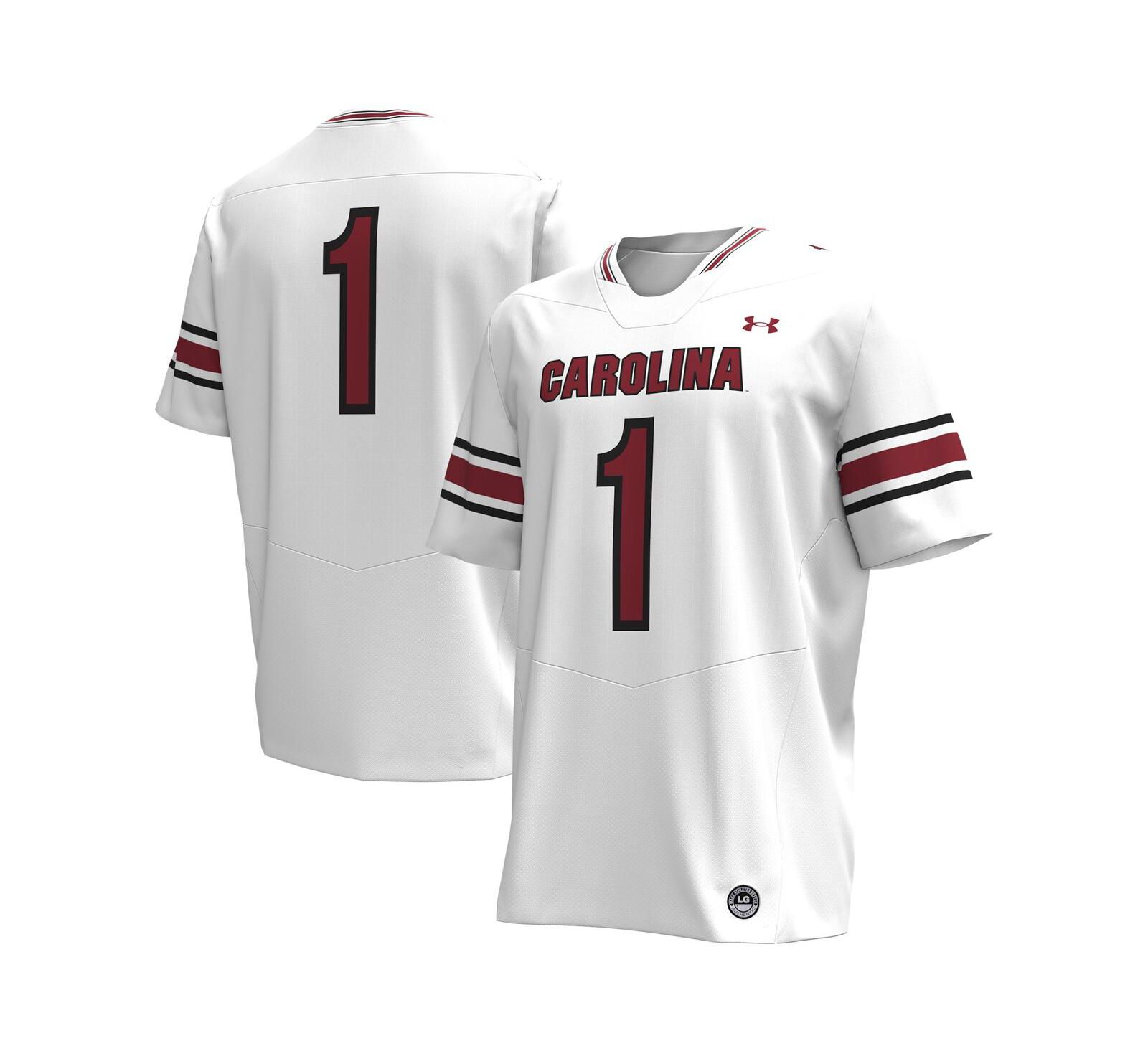 Under Armour Men's 1 South Carolina Gamecocks Replica Football Jersey