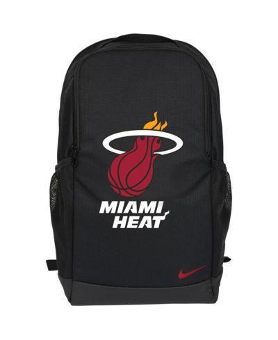 Nike Black Miami Heat Brasilia Backpack