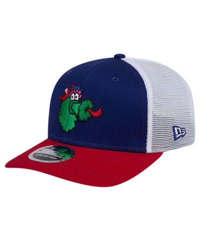 New Era Men's Royal Philadelphia Phillies Phanatic 9SEVENTY Trucker Snapback Hat