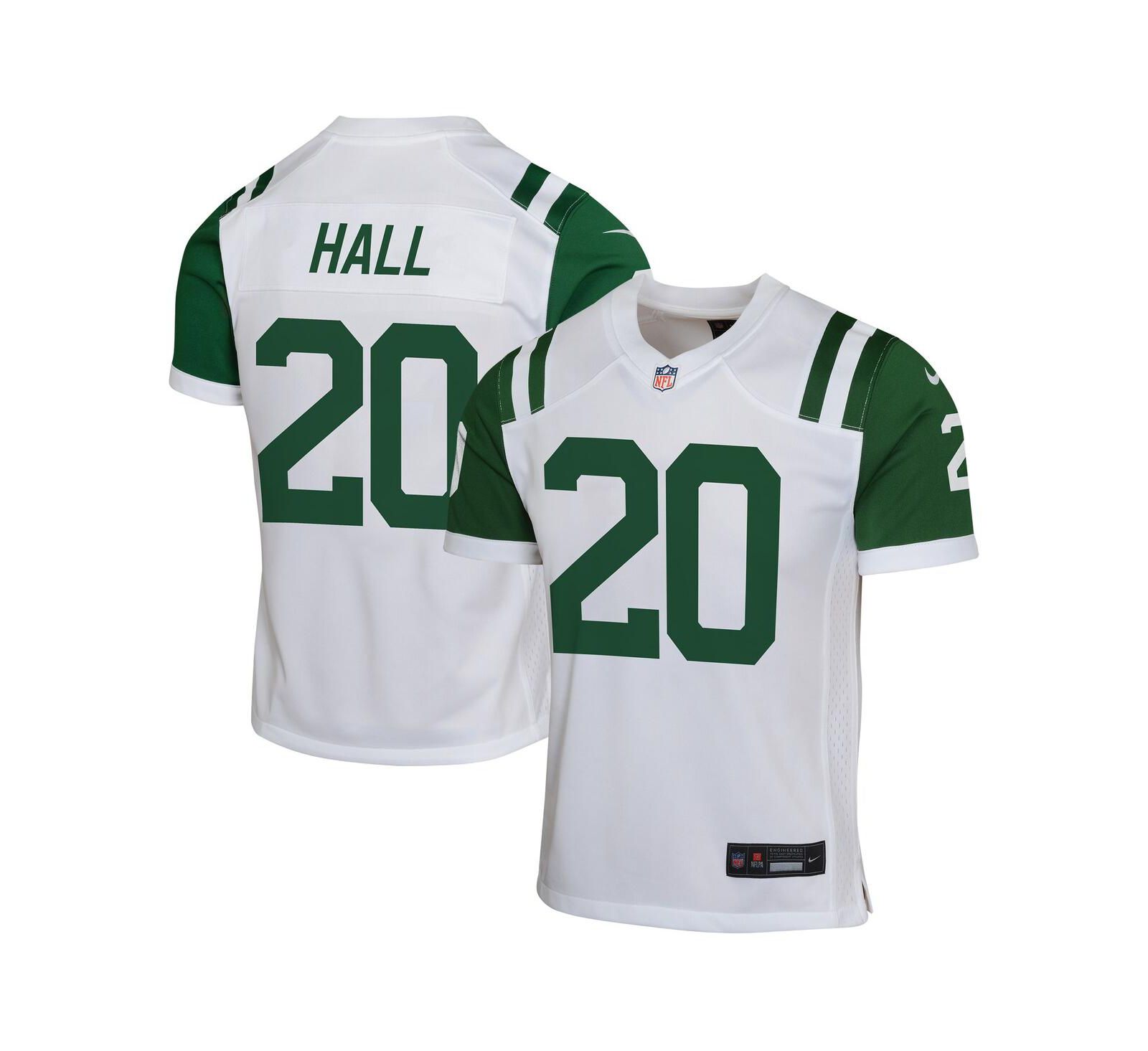 Детская джерси Nike Breece Hall New York Jets Classic Alternate