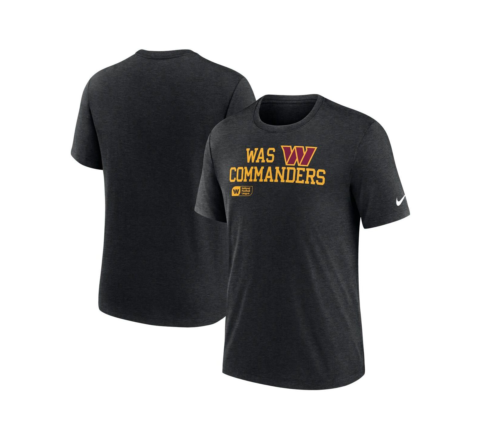 Nike Мужская футболка Nike Washington Commanders Tri-Blend