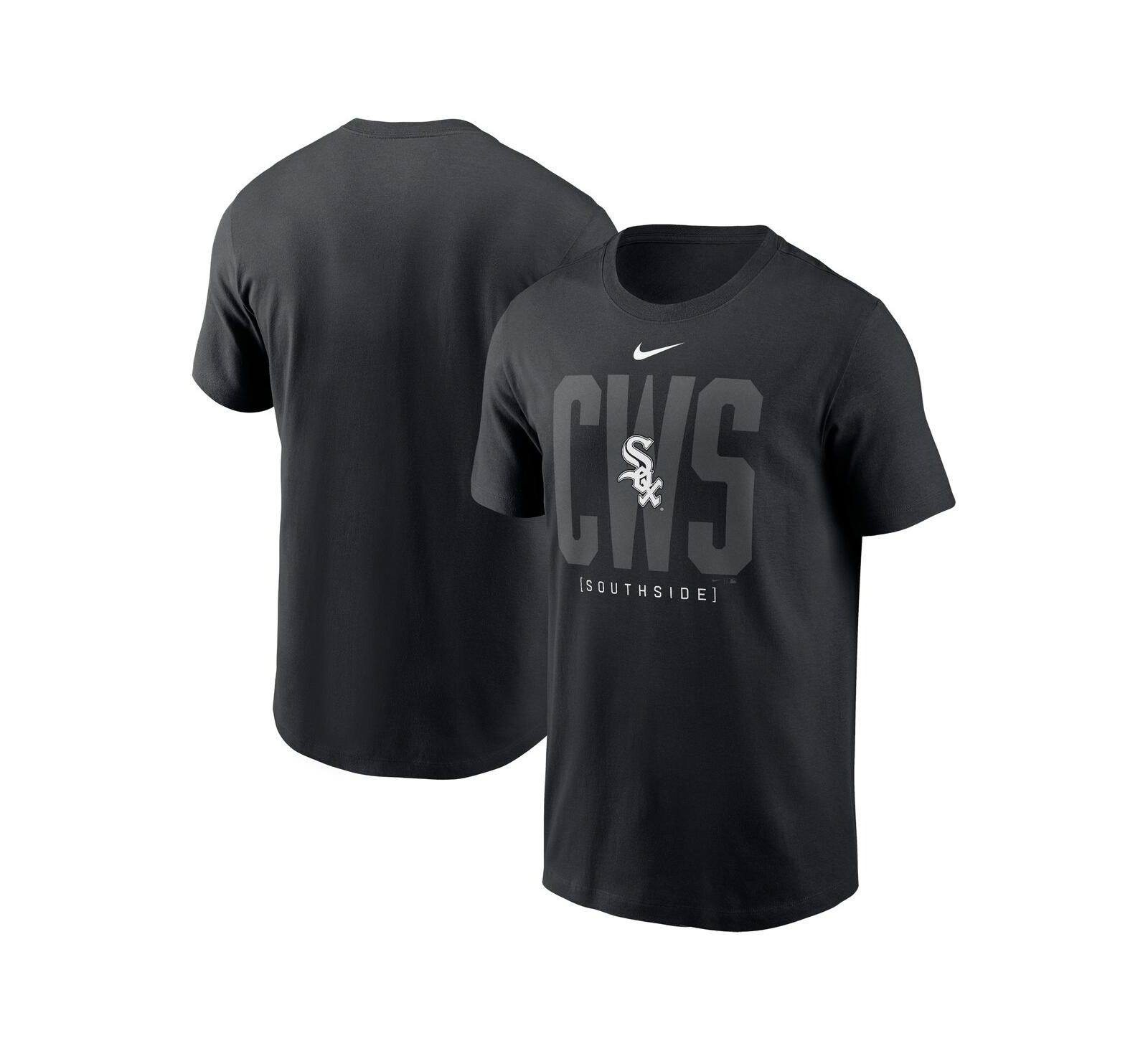 Nike Men's Black Chicago White Sox Fashion Local T-Shirt