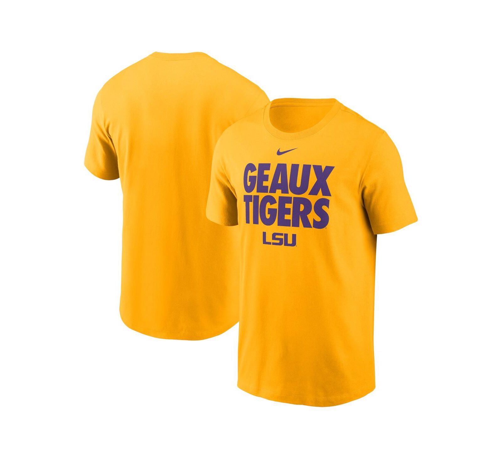 Nike Men's Gold LSU Tigers Local Ultimate Chant T-Shirt