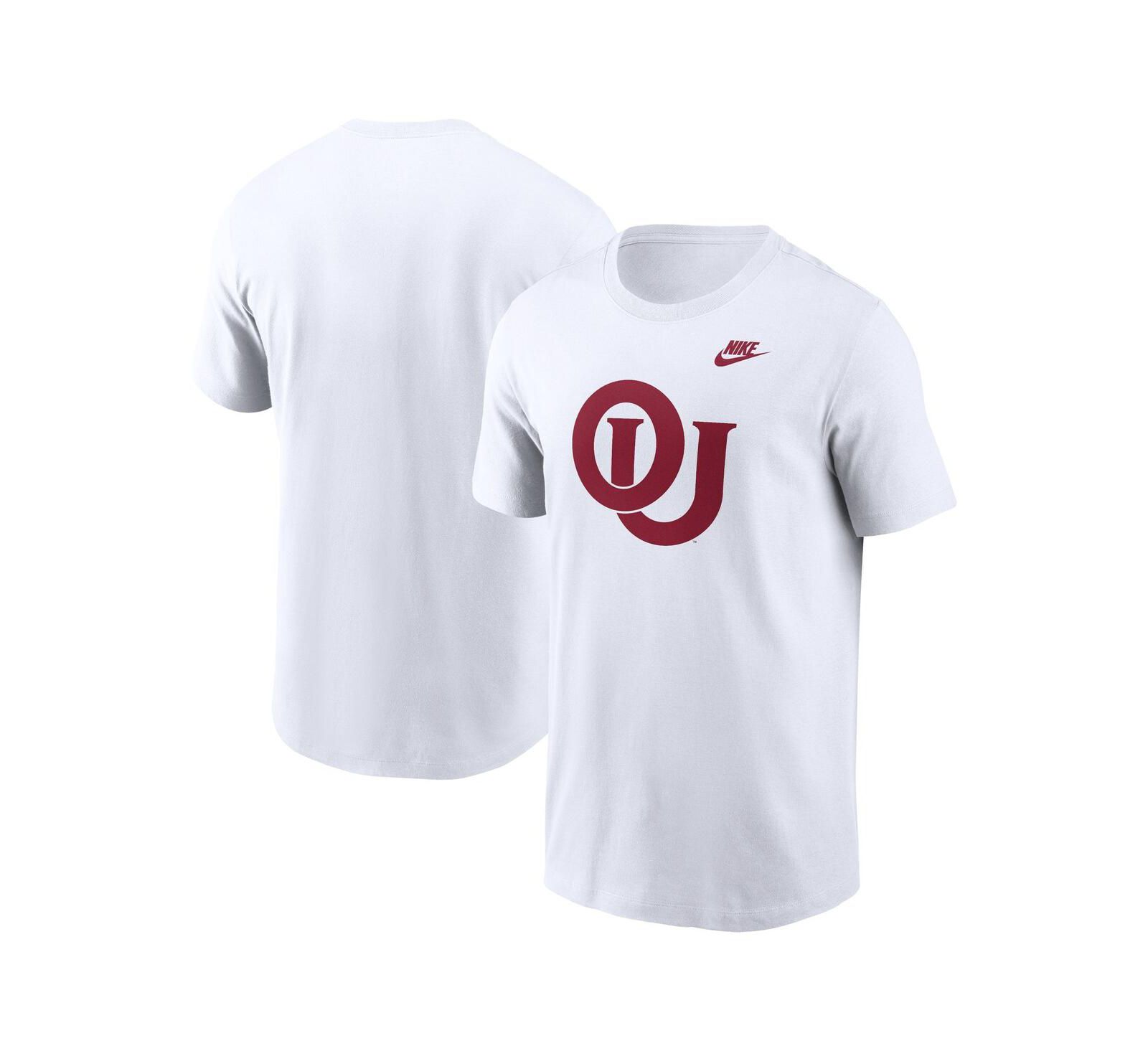 Мужская футболка Nike White Oklahoma Sooners Legacy Alternate Logo