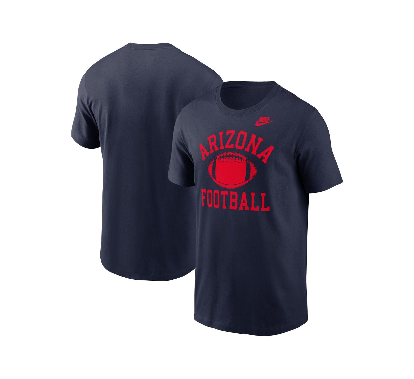 Мужская футболка Nike Navy Arizona Wildcats Legacy Football Icon