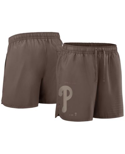 Мужские шорты Nike Light Brown Philadelphia Phillies Statement