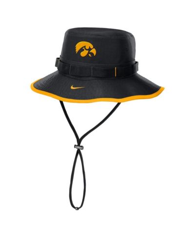 Nike Men's Black Iowa Hawkeyes 2024/25 On-Field Apex Performance Boonie Bucket Hat