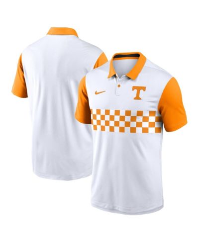 Nike мужская polo-рубашка Tennessee Volunteers Primetime Campus Vapor Performance White