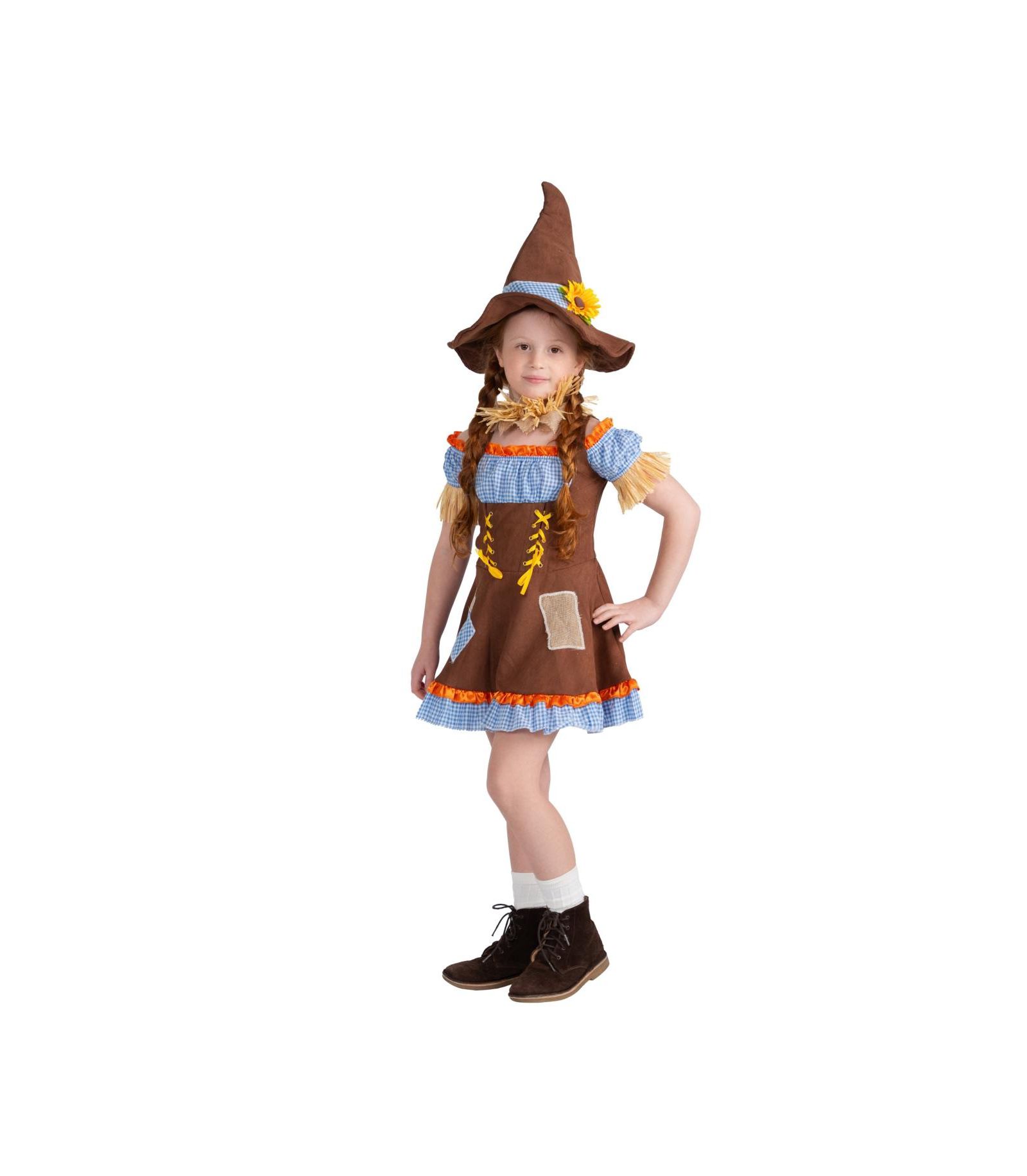 Scarecrow Dress Costume - Girls