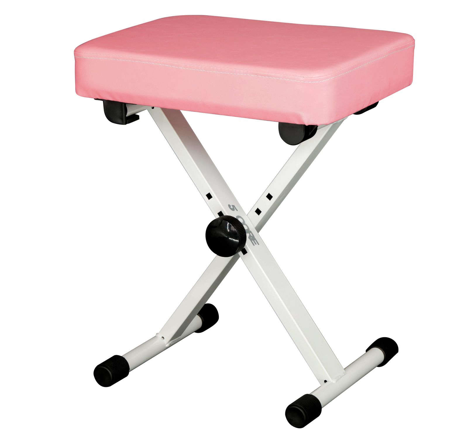 5 Core Keyboard Bench 3" Padded Cushioned Piano Stool Adjustable Guitar Seat