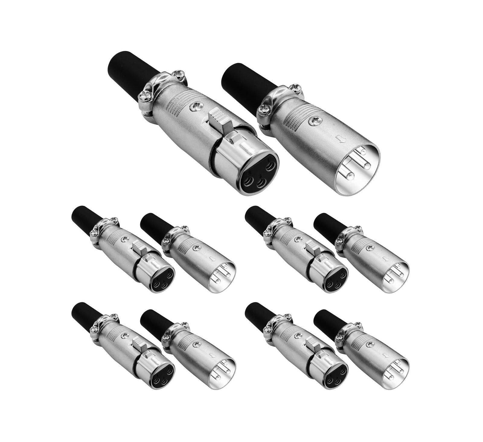 Кабель 5 Core XLR на 1/4 Audio Jack 3 Pin (5 пар)