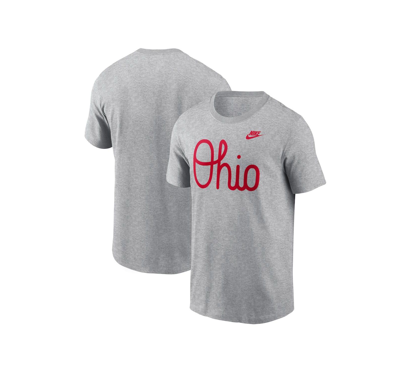 Nike Мужская винтажная футболка Ohio State Buckeyes