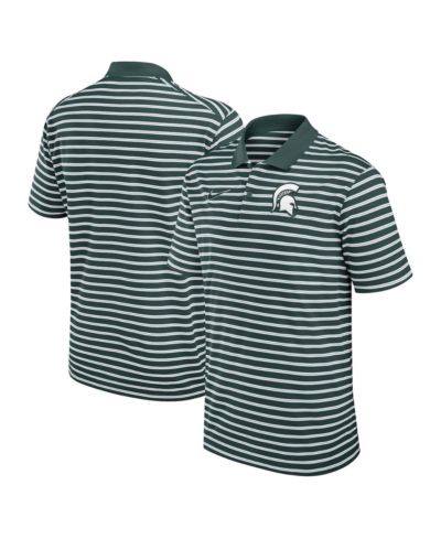 Мужское поло Nike Michigan State Spartans Primetime Victory Striped Performance