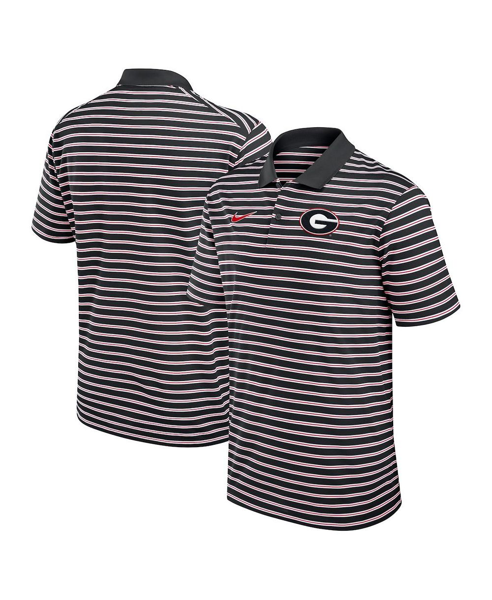 Nike Men's Georgia Bulldogs Primetime Victory Striped Performance Polo